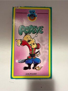 Popeye and Friends Vol. 2 VHS Vintage Cartoon Tape